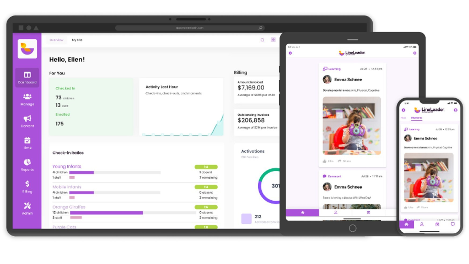 Unified platform mockup