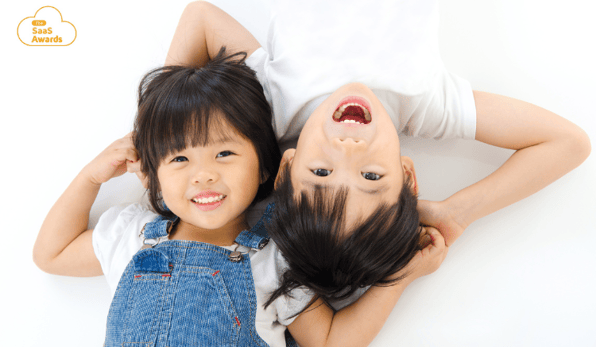 kids and SaaS logo